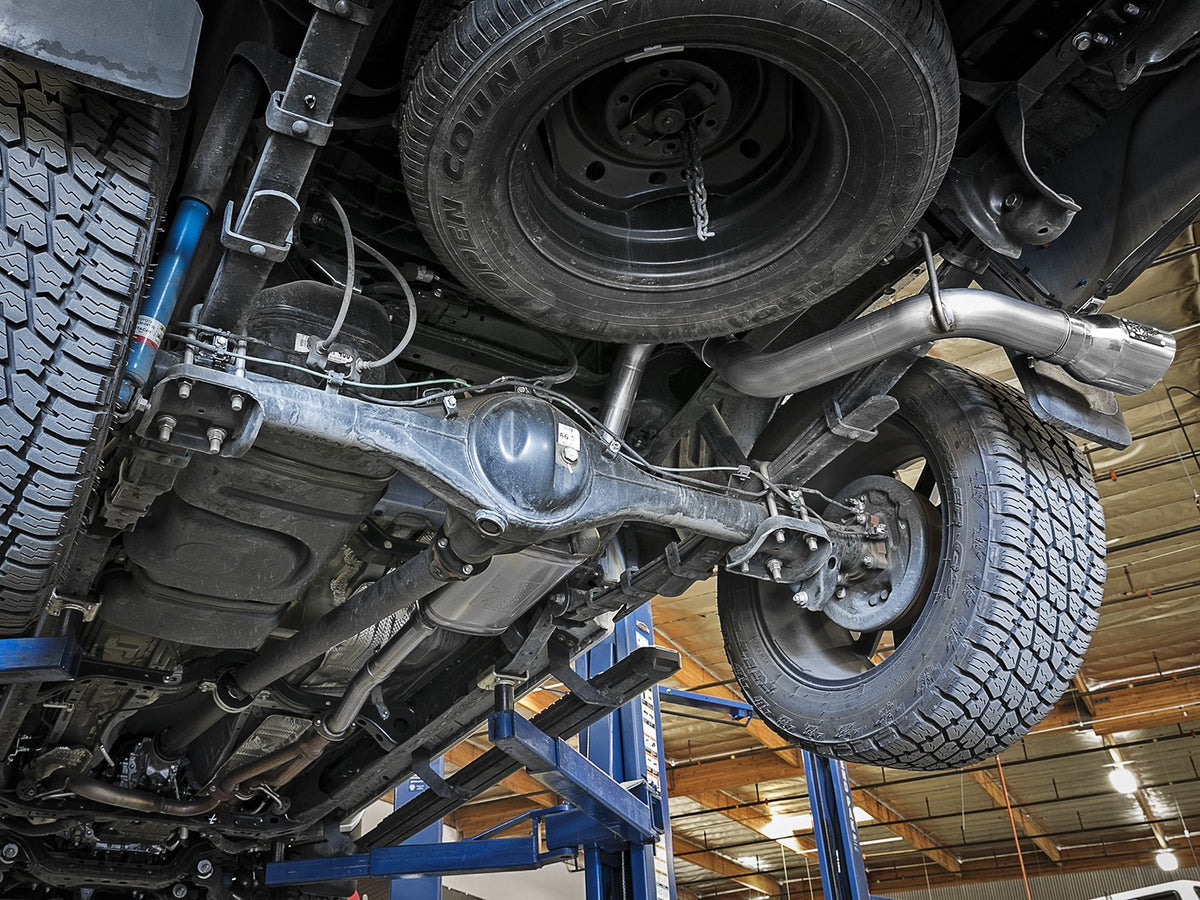 Mach Force-Xp 2-1/2 Inch 304 Stainless Steel Cat-Back Exhaust w/Tips Toyota Tacoma 16-23 L4-2.7L/V6-3.5L aFe Power