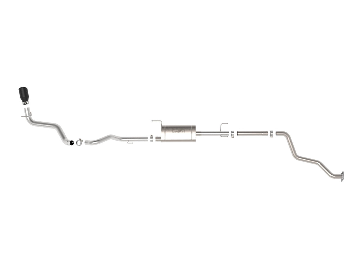 Apollo GT Series 2-1/2 Inch to 3 Inch 409 SS Cat-Back Exhaust System w/ Tip Toyota Tacoma 24-26 L4-2.4L (t) aFe Power