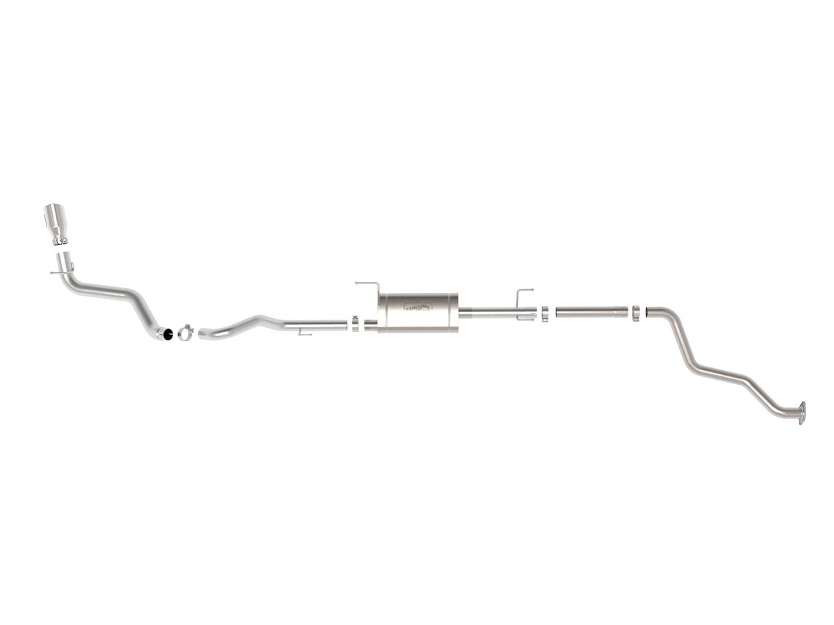 Apollo GT Series 2-1/2 Inch to 3 Inch 409 SS Cat-Back Exhaust System w/ Tip Toyota Tacoma 24-26 L4-2.4L (t) aFe Power