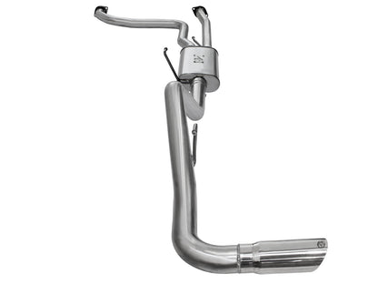 Mach Force-Xp 2-1/2 Inch to 3 Inch 409 Stainless Steel Cat-Back Exhaust System Nissan Frontier 05-19 V6-4.0L aFe Power