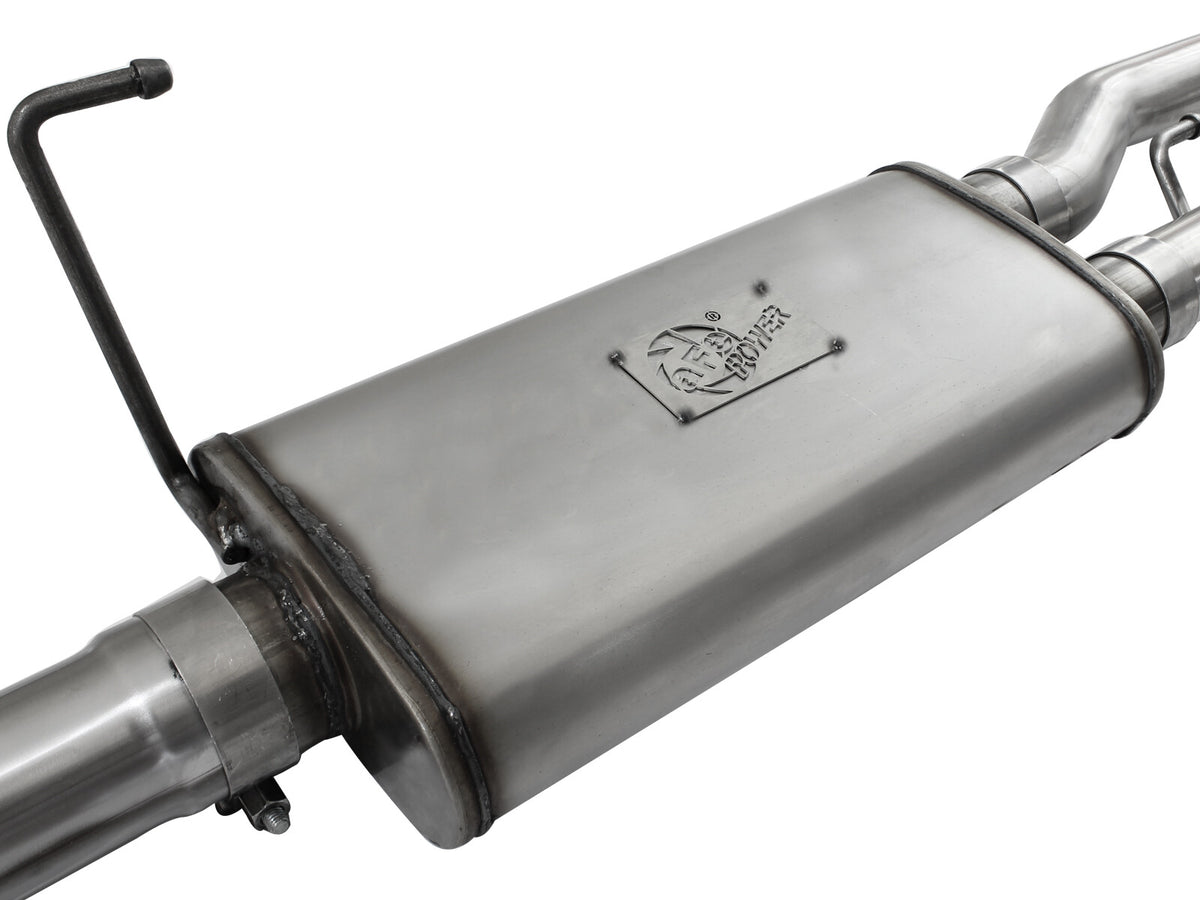 Mach Force-Xp 3 Inch 409 Stainless Steel Cat-Back Hi-Tuck Exhaust System Nissan Frontier 05-19 V6-4.0L aFe Power