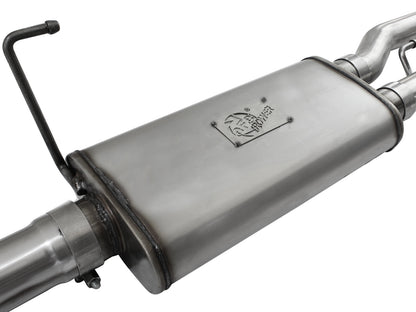 Mach Force-Xp 3 Inch 409 Stainless Steel Cat-Back Hi-Tuck Exhaust System Nissan Frontier 05-19 V6-4.0L aFe Power