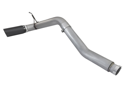 Large Bore-HD 5 Inch Dpf-Back Stainless Steel Exhaust System w/ Tip Nissan Titan Xd 16-19 V8-5.0L (td) aFe Power