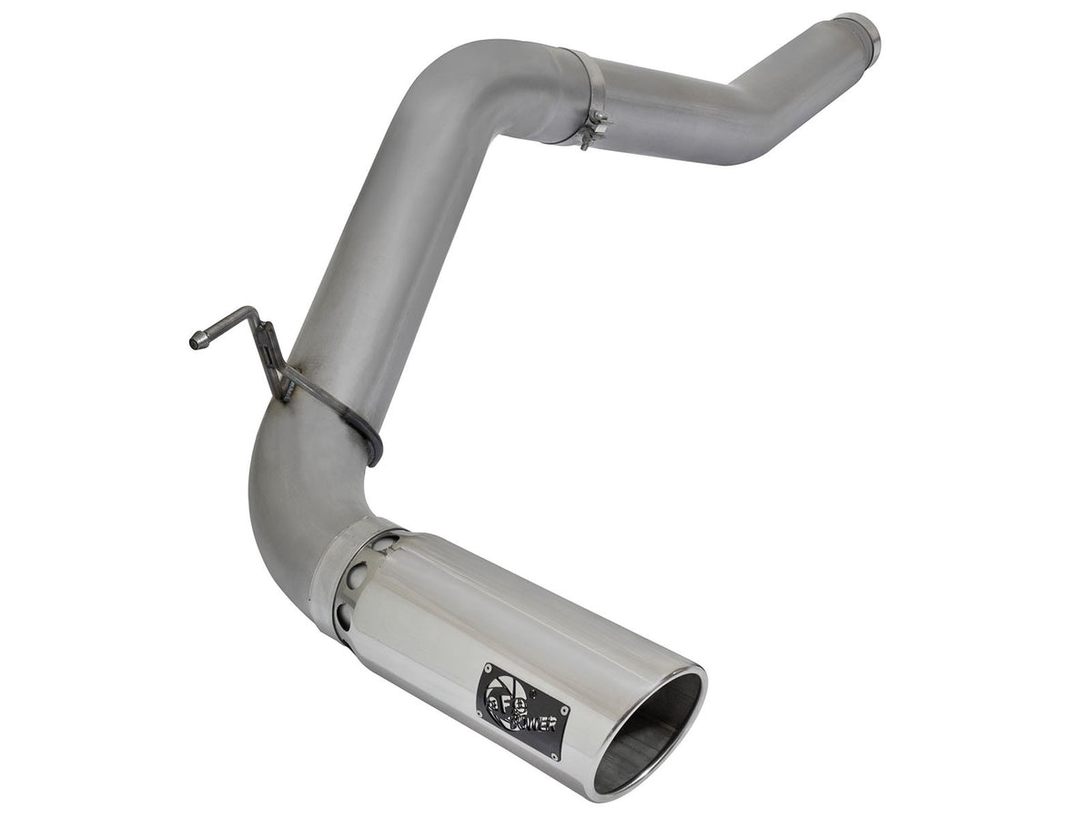 Large Bore-HD 5 Inch Dpf-Back Stainless Steel Exhaust System w/ Tip Nissan Titan Xd 16-19 V8-5.0L (td) aFe Power