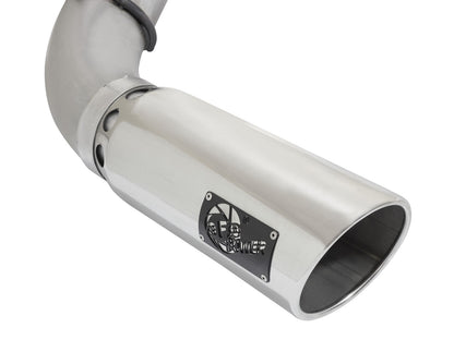 Large Bore-HD 5 Inch Dpf-Back Stainless Steel Exhaust System w/ Tip Nissan Titan Xd 16-19 V8-5.0L (td) aFe Power