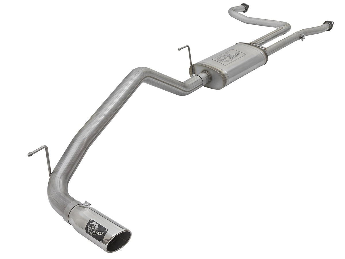 Mach Force-Xp 2-1/2 Cat-Back Exhaust System w/ Tip Nissan Titan 17-24 V8-5.6L aFe Power