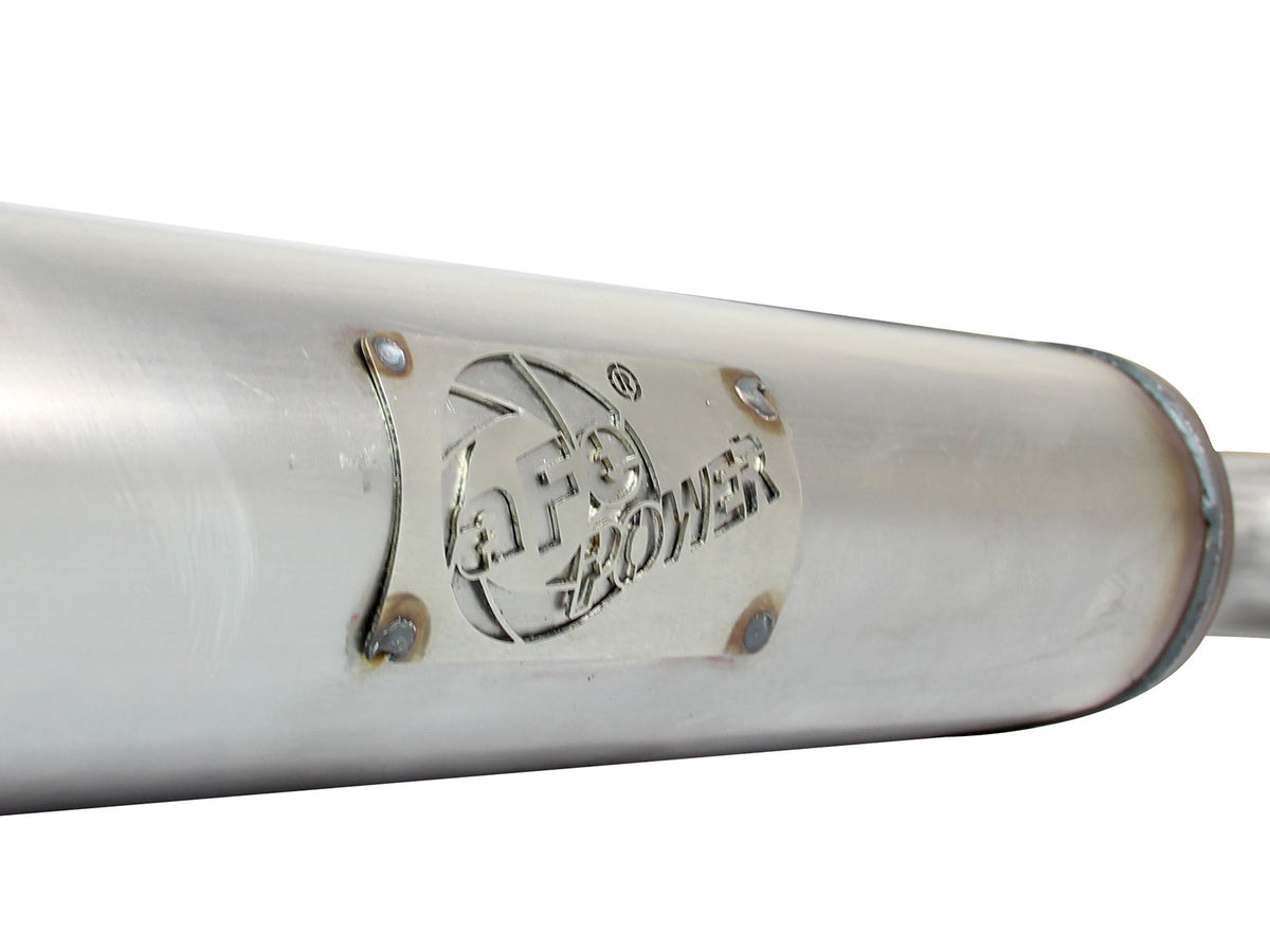 Mach Force-Xp 2-3/4 Inch to 2-1/4 Inch Stainless Steel Cat-Back Exhaust System Audi A4 (B8) 09-16 L4-2.0L (t) aFe Power