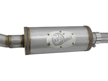 Rebel Series 2-1/2 Inch 409 Stainless Steel Cat-Back Exhaust System w/Polished Tip Jeep Wrangler (JK) 2/4 Door 07-18 V6-3.6L/3.8L aFe Power