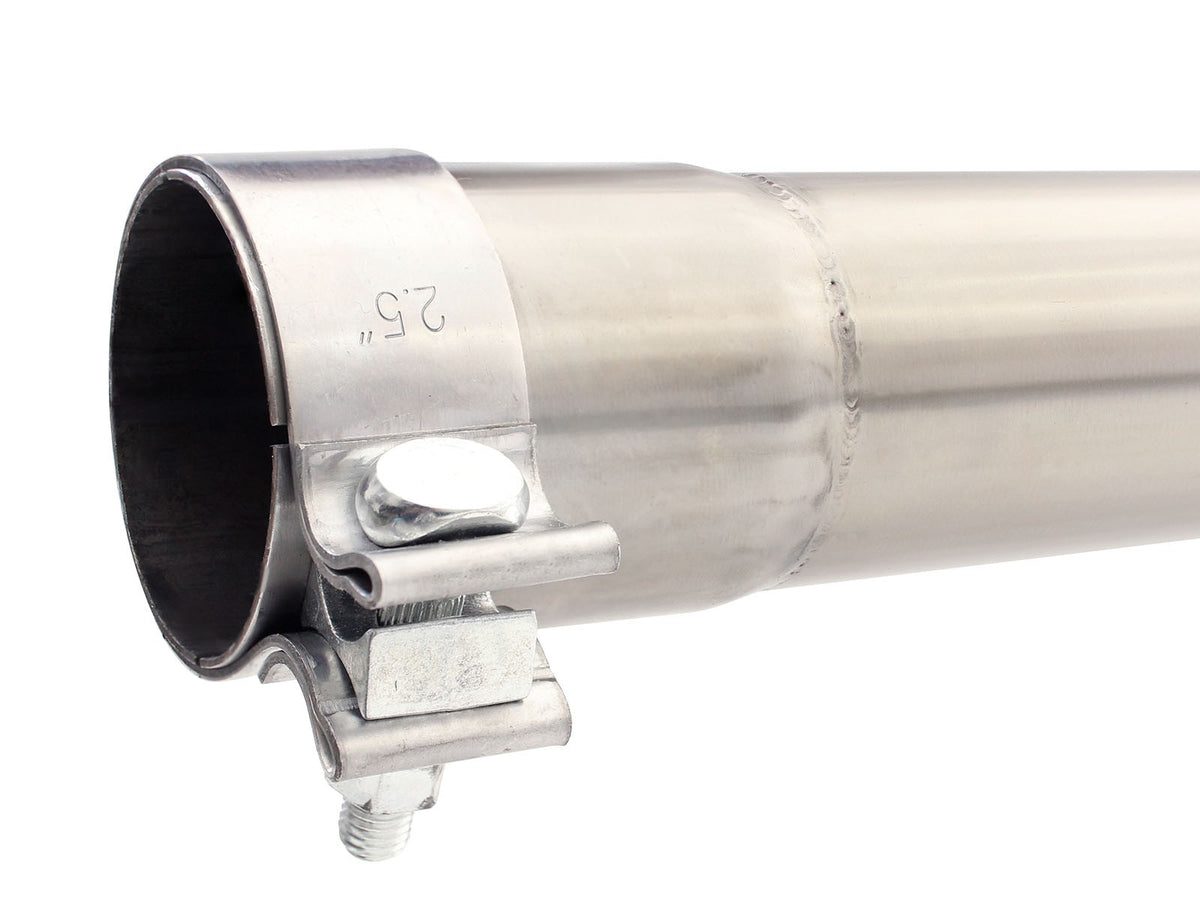 Mach Force-Xp 2-1/2 Inch 409 Stainless Steel Cat-Back Hi-Tuck Exhaust System Jeep Wrangler (JK) 07-18 V6-3.6L/3.8L aFe Power