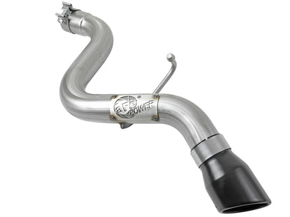 Mach Force-Xp 409 SS Axle-Back Hi-Tuck Exhaust System w/ Tip Jeep Wrangler (Jl) 18-26 L4-2.0L (t)/V6-3.6L aFe Power