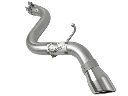 Mach Force-Xp 409 SS Axle-Back Hi-Tuck Exhaust System w/ Tip Jeep Wrangler (Jl) 18-26 L4-2.0L (t)/V6-3.6L aFe Power
