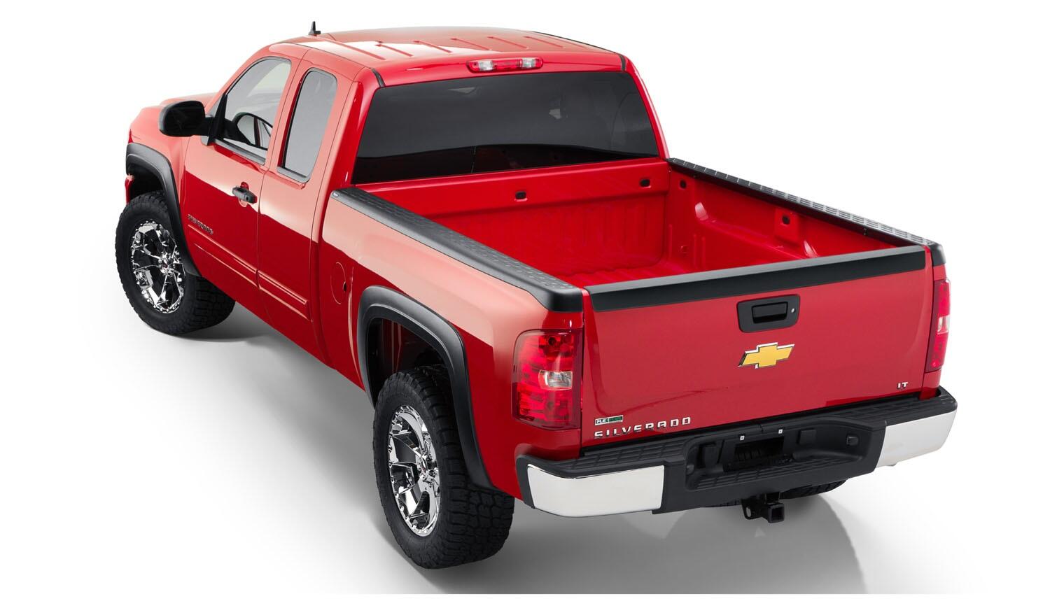 Ultimate Bedrail Caps For 2007-2013 Silverado 1500 2007-2014 Silverado 2500 Hd/3500 Hd Fits 78 To 78.7 Inch Bed W/O Stake Holes Bushwacker