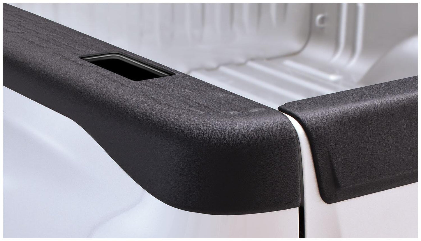 Ultimate Bedrail Caps For 2007-2013 Sierra 1500 2007-2014 Sierra 2500 Hd/3500 Hd Fits 78.7 Inch Bed W/Stake Holes Bushwacker