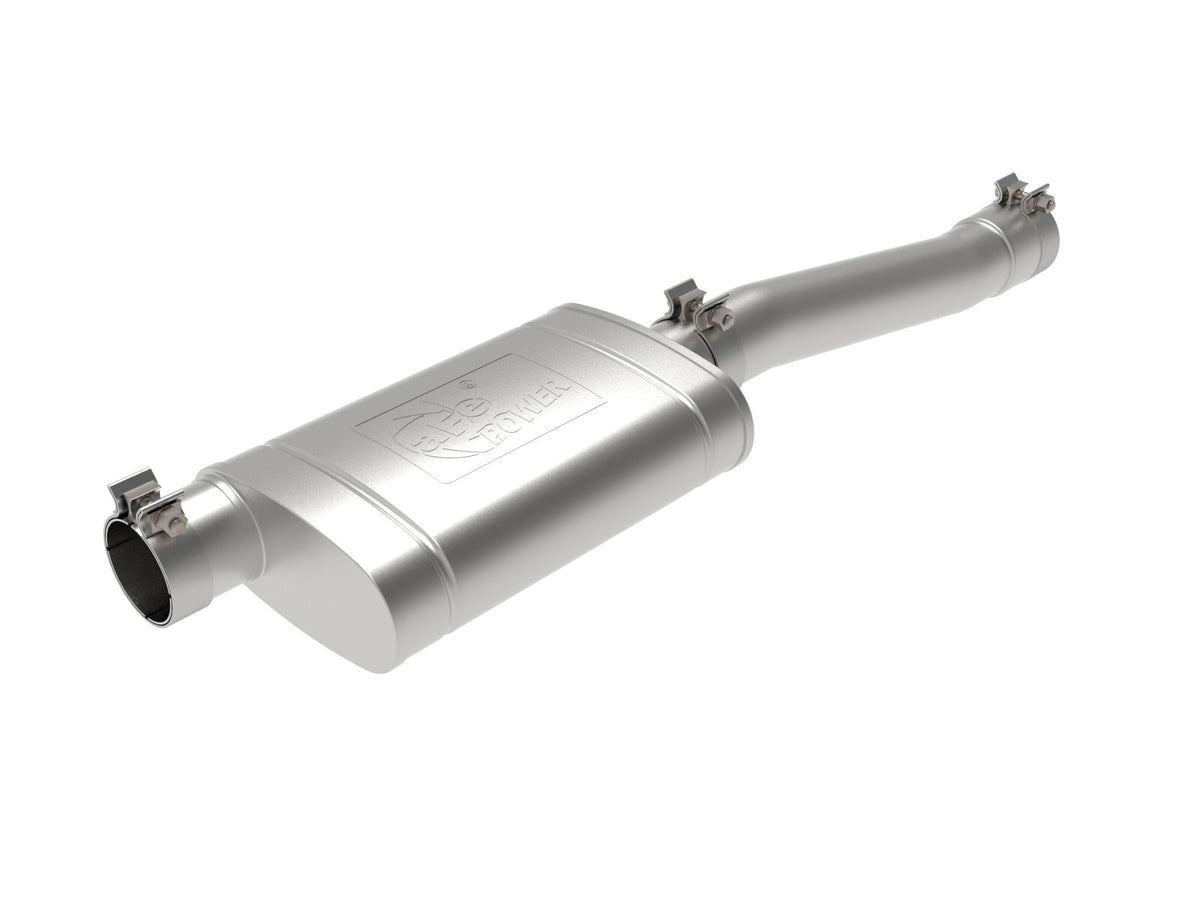 Apollo GT Series 409 Stainless Steel Muffler Upgrade Pipe GM Silverado/Sierra 1500 19-20 V8-6.2L aFe Power
