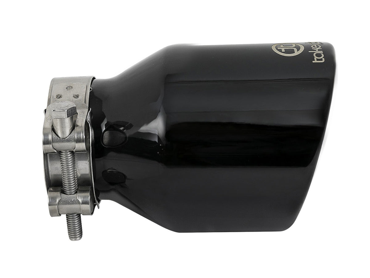 Takeda 304 Stainless Steel Clamp-on Exhaust Tip 2-1/2 Inch Inlet x 4 Inch Outlet aFe Power