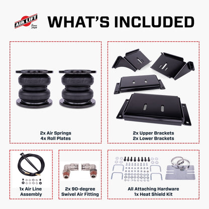 Air Lift LoadLifter 7500 XL Ultimate Air Spring Kit 16-25 Chevy/GMC Silverado/Sierra 3500HD