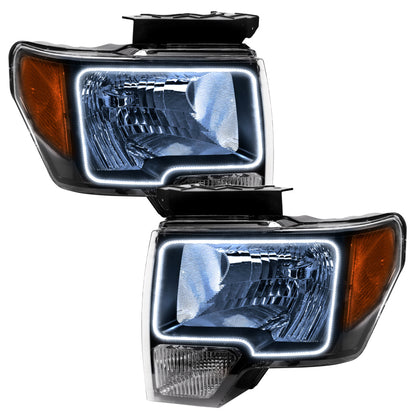 Oracle 09-14 Ford F-150 LED HL - Black - White