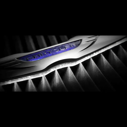 Oracle Chrysler Illuminated LED Sleek Wing - Dual Intensity - White