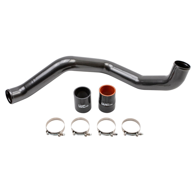 Wehrli 20-26 GM Duramax L5P Driver Side 3in Intercooler Pipe - Flat Black