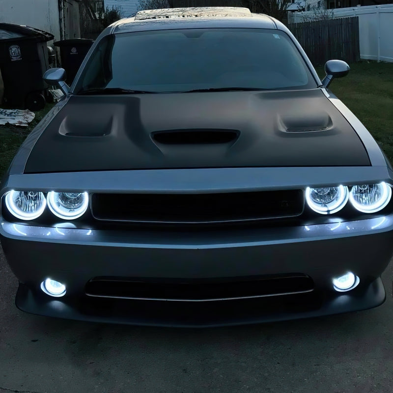 Oracle Dodge Challenger 08-14 Halo Kit (NonProjectorHL) - ColorSHIFT w/ Simple Controller