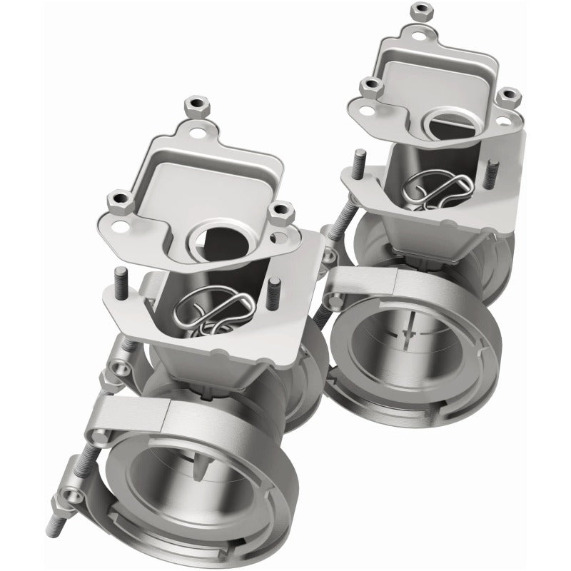 MagnaFlow 2018 Ford Mustang V8-5.0LGAS Exhaust Acc - 2.5in ID/OD - 304SS - Integrated V-Band Flanges