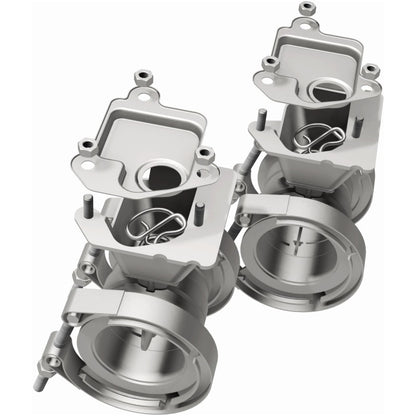MagnaFlow 2018 Ford Mustang V8-5.0LGAS Exhaust Acc - 2.5in ID/OD - 304SS - Integrated V-Band Flanges