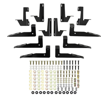 Westin 18-26 Jeep Wrangler JLU 4dr R5 Nerf Step Bars - Tex. Blk