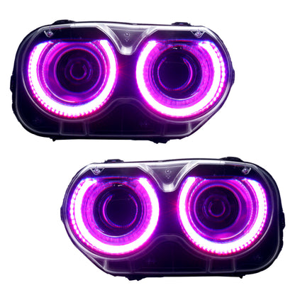 Oracle Dodge Challenger 15-21 Halo Kit - ColorSHIFT w/ BC1 Controller