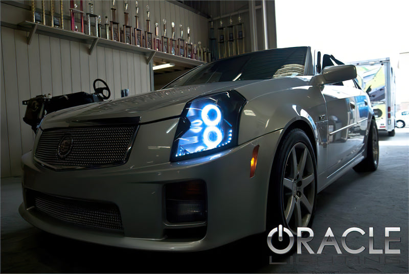 Oracle Cadillac CTS 03-07 Halo Kit - ColorSHIFT w/ BC1 Controller