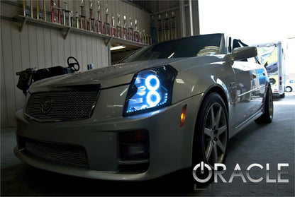 Oracle Cadillac CTS 03-07 Halo Kit - ColorSHIFT w/ BC1 Controller