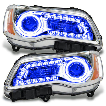 Oracle 11-14 Chrysler 300C SMD HL - Chrome - NON HID - ColorSHIFT w/ 2.0 Controller