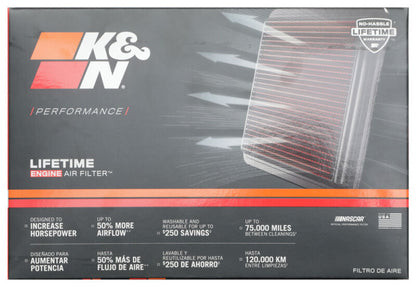 K&N Replacement Air Filter 11-13 Mazda 5 2.0L