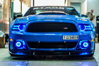 Oracle Ford Mustang 10-12 Halo Kit - Projector - ColorSHIFT w/ BC1 Controller