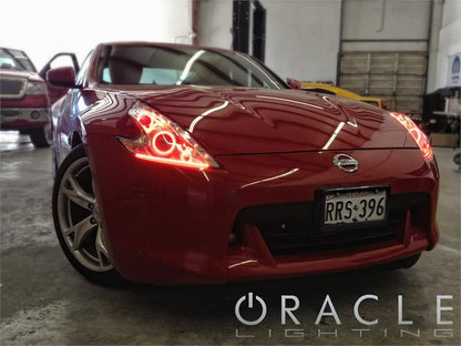 Oracle Nissan 370 Z 09-20 Dual Halo Kit - ColorSHIFT w/ Simple Controller
