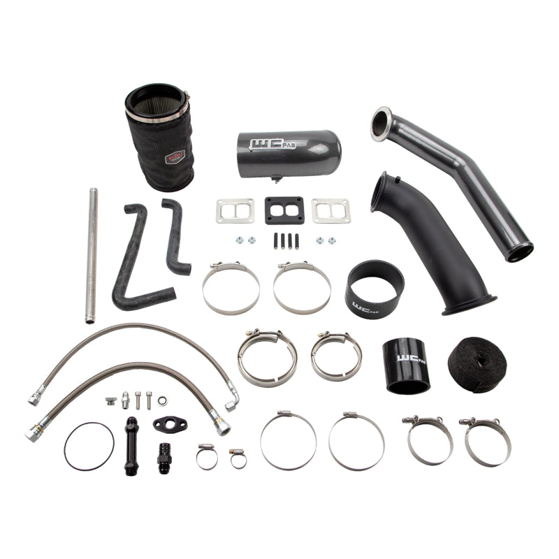 Wehrli 2004.5-07 Cummins 5.9L S400 High Mount Turbo 2nd Gen Swap Kit - Candy Teal