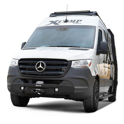 Westin 19-23 Mercedes-Benz Sprinter Pro-Series Mid Width Front Bumper - Textured Black
