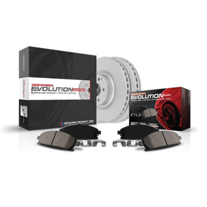 Power Stop 07-09 Dodge Sprinter 3500 Front Z23 Evolution Sport Coated Brake Kit