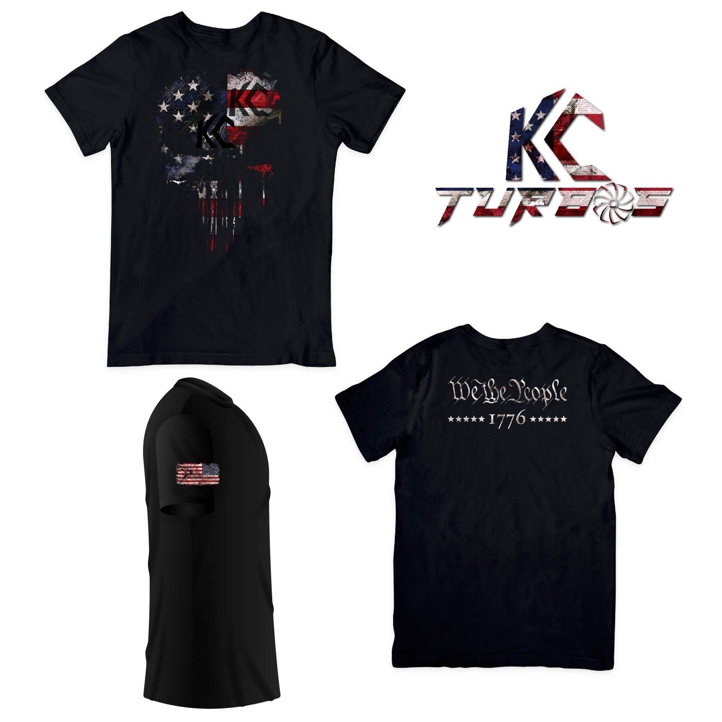 Textile Graphix "We The People" T-shirt