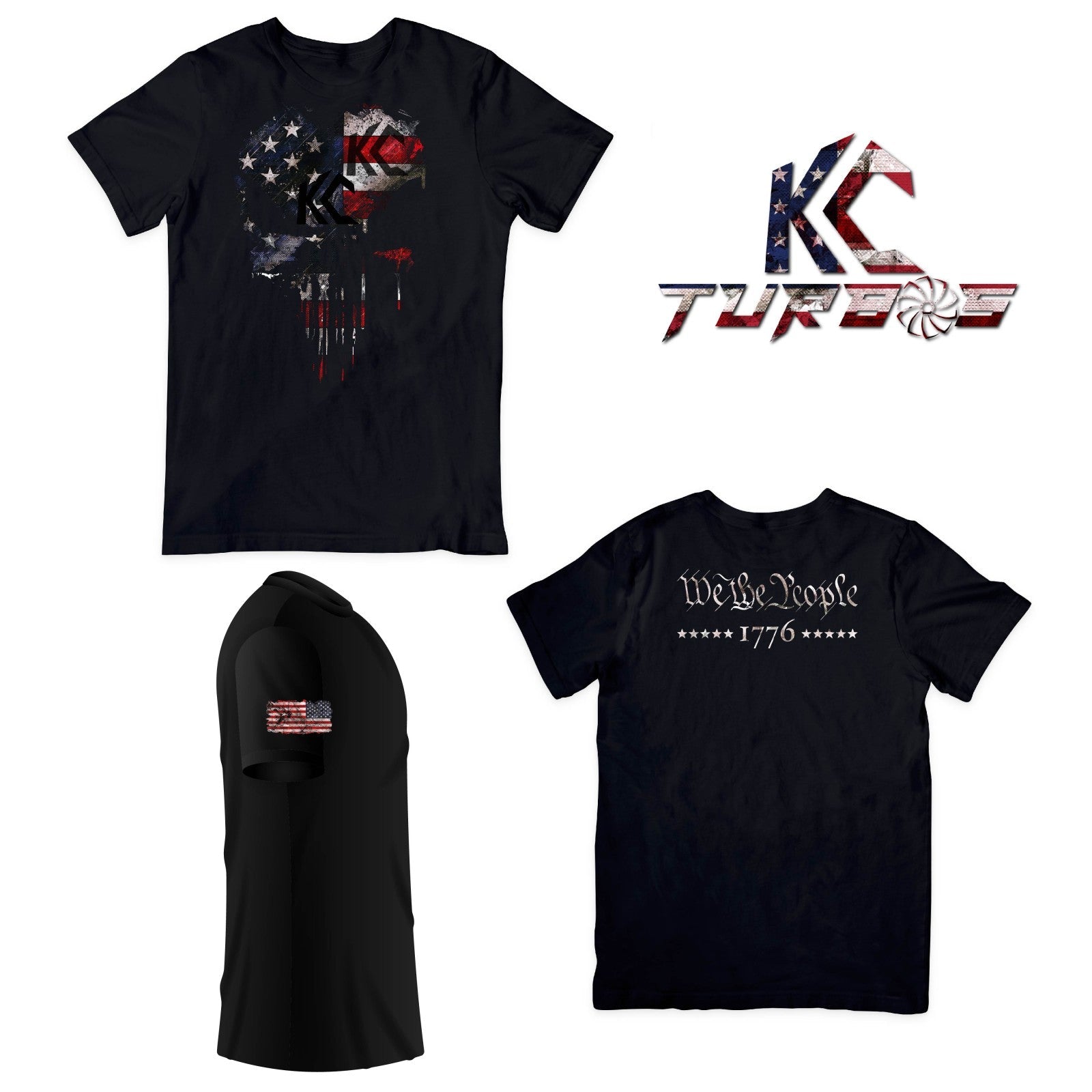 Textile Graphix "We The People" T-shirt