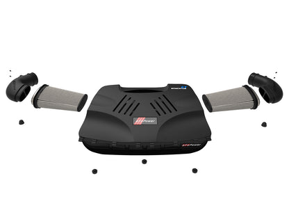 Momentum St Cold Air Intake System w/ Pro Dry S Filter BMW X5 M (F85) / X6 M (F86) 15-19 V8-4.4L (tt) S63 aFe Power