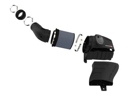 Momentum HD Cold Air Intake System w/ Pro 10R Filter Ford Powerstroke 94-97 V8-7.3L (td) aFe Power