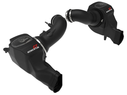 Momentum GT Cold Air Intake System w/ Pro Dry S Filter Ford Mustang GT/Dark Horse 24-26 V8-5.0L aFe Power