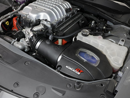 Momentum GT Cold Air Intake System w/ Pro 5R Filter Dodge Challenger/Charger SRT Hellcat 17-23 V8-6.2L (sc) Hemi aFe Power