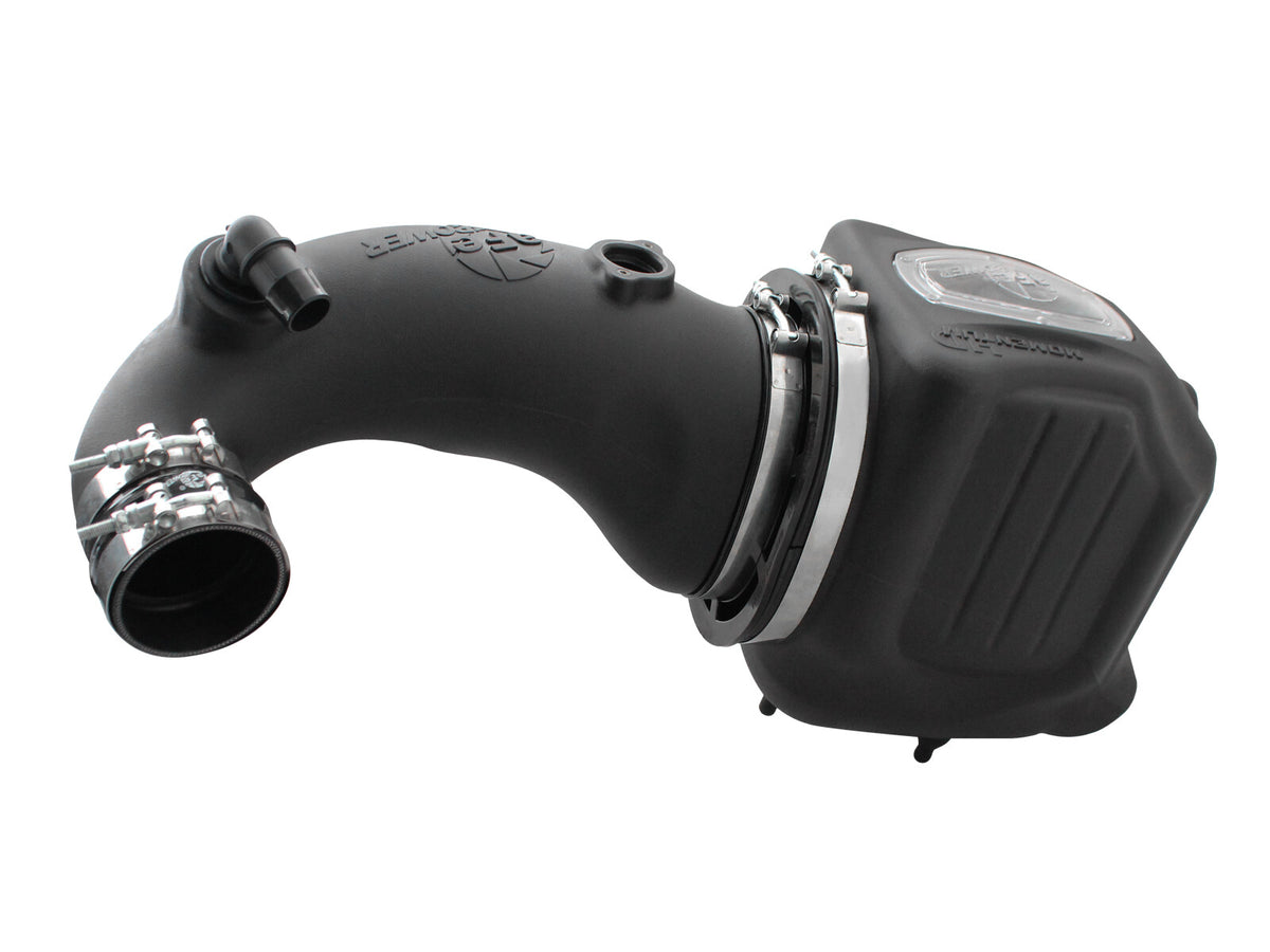 Momentum HD Cold Air Intake System w/ Pro 10R Filter Ford Diesel Trucks 08-10 V8-6.4L (td) aFe Power