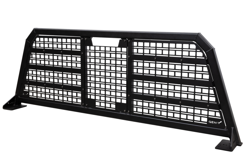Gen-Y 17+ Ford F250/ F350 Defender Headache Rack/ 3-Molle Panels - Black