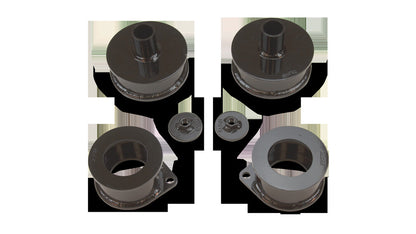 2007-2018 Jeep Wrangler JK 2WD/4WD 2.5 Inch Front/Rear Coil Spacer Kit Body Armor 4X4
