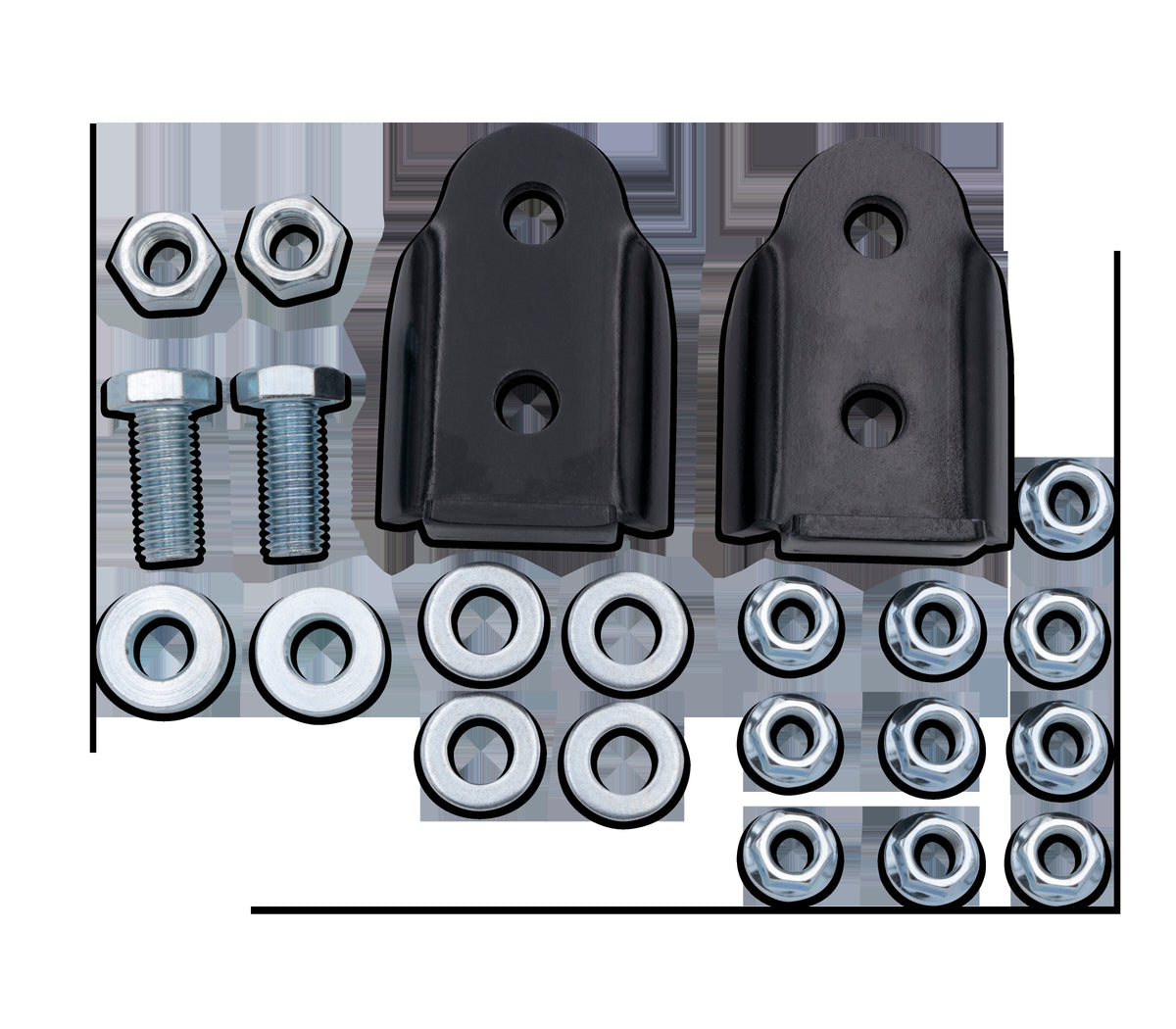 2019-2024 Subaru Forester Awd 2 Inch Front/1.5 Inch Rear Strut Spacer Kit Body Armor 4X4