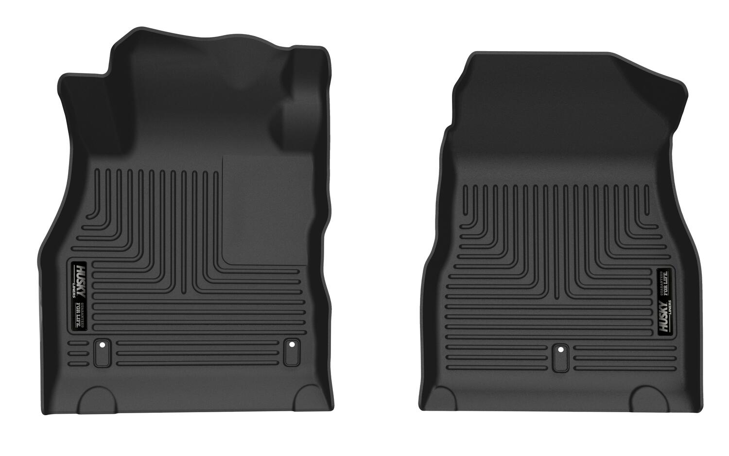 X-act Contour Front Floor Liners For 2018-2024 Kicks Husky Liners