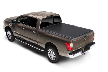 Lo Pro Tonneau Cover Black 2016-2020 Nissan Titan 8 Foot 2 Inch Bed Truxedo