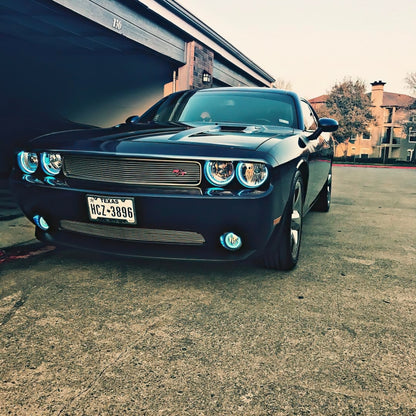 Oracle Dodge Challenger 08-14 Halo Kit (NonProjectorHL) - ColorSHIFT w/ BC1 Controller